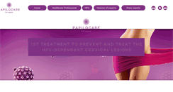 Desktop Screenshot of papilocare.com